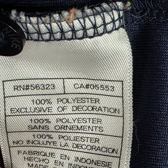 Mens Nike Fit Yankees Navy Polo Shirt Short Sleeve Polyester Athletic Size XXL - Picture 5 of 9